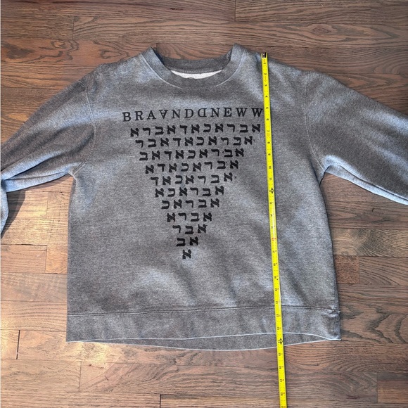 Brand New Band Merch Grey Crewneck sz M - Picture 4 of 6